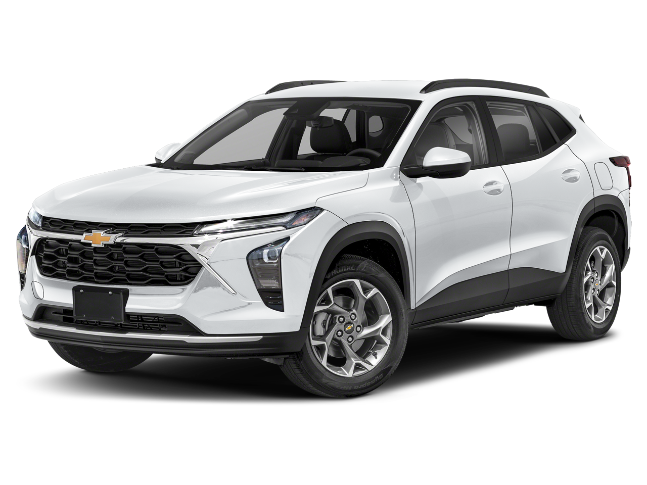 2025 Chevrolet Trax LT in Sterling Gray Metallic — front three-quarter view