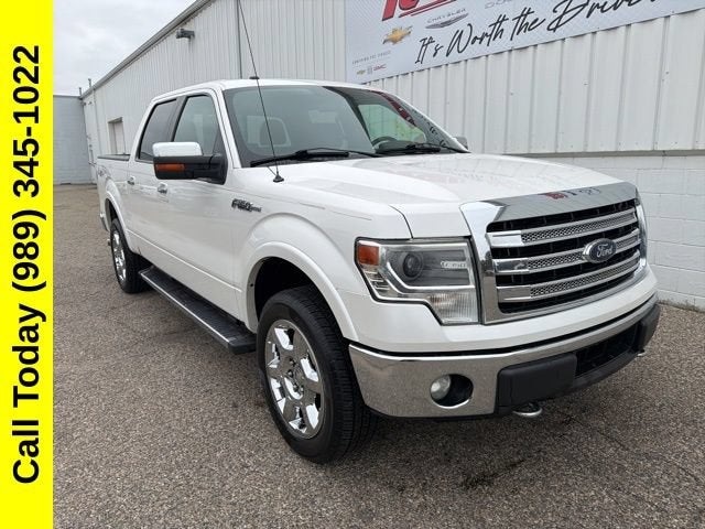 2014 Ford F-150 XL in White — front three-quarter view