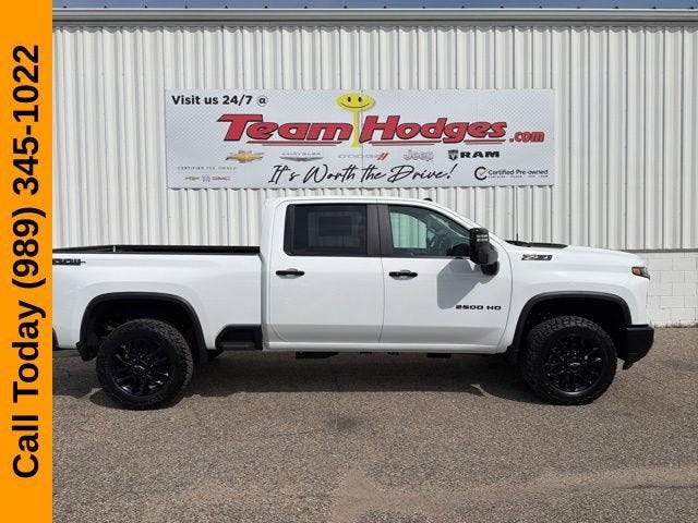 2026 Chevrolet Silverado 2500 HD LT in Summit White — front three-quarter view