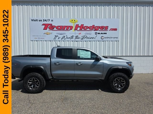 2026 Chevrolet Colorado ZR2 in Sterling Gray Metallic — front three-quarter view