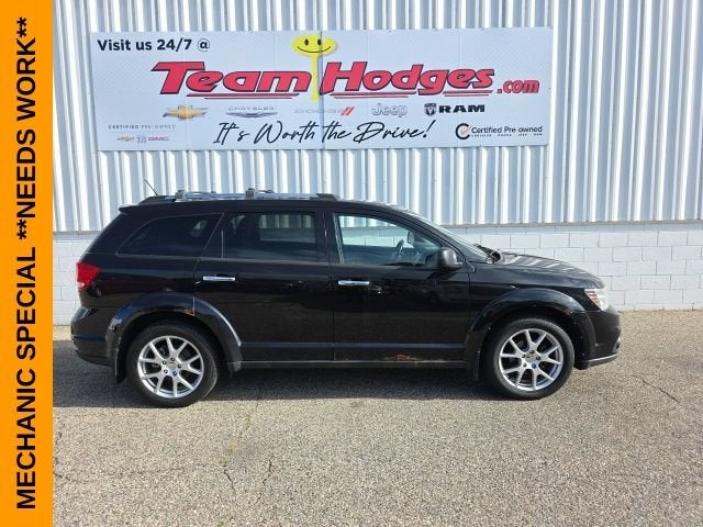 2012 Dodge Journey R/T in Black — front three-quarter view