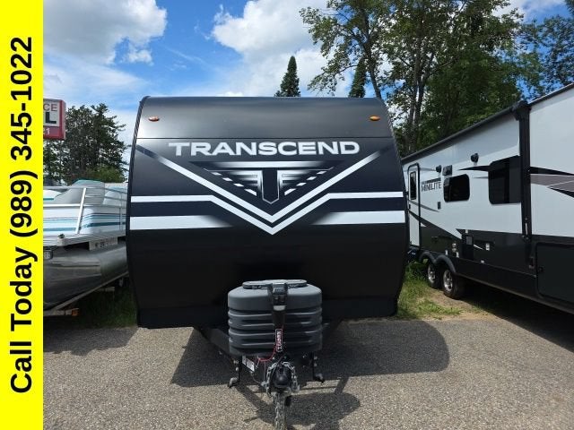 2024 TRANSCEND XPLOR SERIES TRAILER CO in White — front three-quarter view